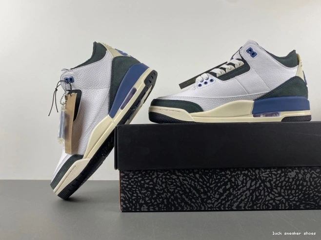 Reps LUCY A Maniere 3 Diffused Ma x Air OG HV8571-100 Blue Jordan SP 0709